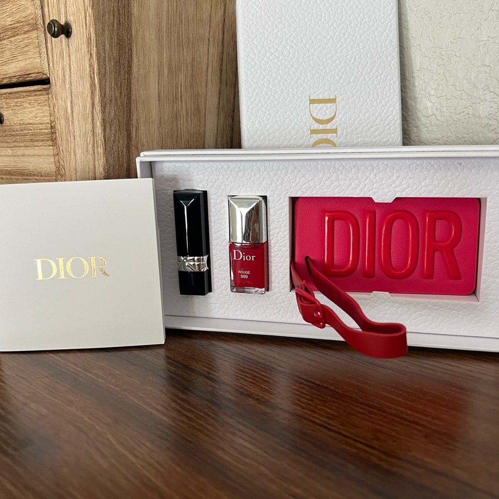 Dior Red Lipstick Luxurious Makeup